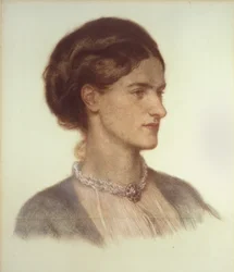 Porträt von Rosalind, Gräfin von Carlisle, 1870