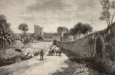 Castello-Tor, Corneto Tarquinia, Italien