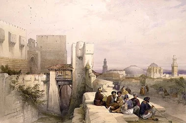 Die Zitadelle von Jerusalem, 19. April 1841, Platte 24 aus Band I von 