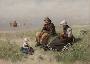 Am Strand in Scheveningen