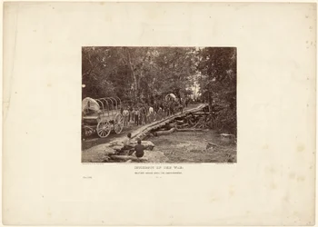 Militärbrücke über den Chickahominy