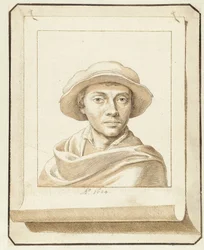 Porträt eines Mannes, nach einem Modell aus dem 16. Jahrhundert