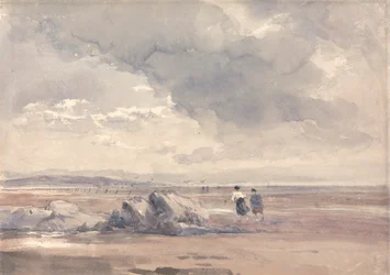 Auf Lancaster Sands, Ebbe