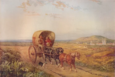 Überquerung der Heide, 1924