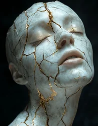 Kintsugi Goldene Schönheit