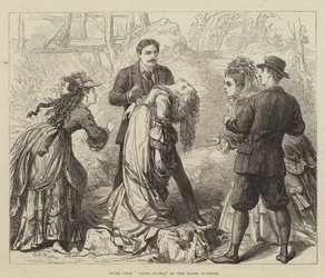 Szene aus Falsche Scham, im Globe Theatre