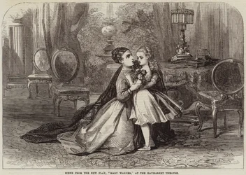 Szene aus dem neuen Stück, Mary Warner, im Haymarket Theatre