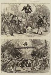 Die Weihnachts-Pantomimen