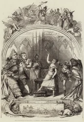 Das Pantomime im Covent-Garden, Aschenputtel, der Schmetterlingsball und das Heuschreckenfest