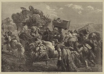 Der letzte Ansturm der Bauern nach Paris