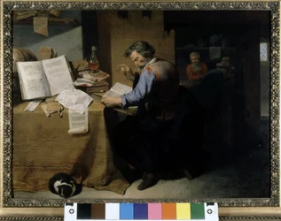 Der Alchemist, Gemälde von David Ryckaert dem Jüngeren