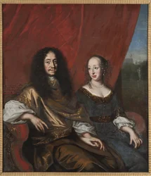 Gustav Adolf (1633-1695), Herzog von Mecklenburg-Güstrow und Magdalene Sibylle von Holstein-Gottorp (1631-1719)