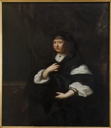 Porträt von Prinzessin Marie Elisabeth von Sachsen (1610-1684), Herzogin von Holstein-Gottorp, von David Kloecker Ehrenstrahl
