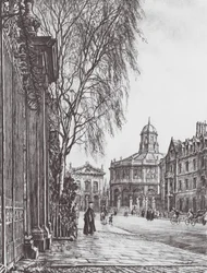 Oxford: Die Broad von den Trinity Gates