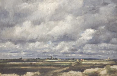Sturm über weites Land