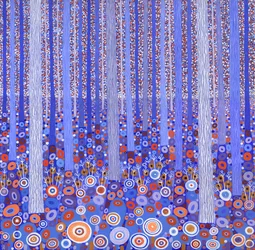 Blau-Oranger Wald, 2015