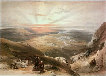 Kana, Galiläa, Israel (Gravur)