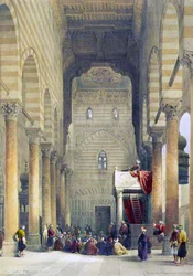 Innenraum der Moschee der Metwalys