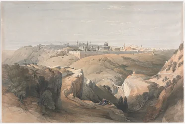 Jerusalem vom Ölberg, 1839