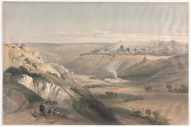 Jerusalem vom Ölberg aus, 1839