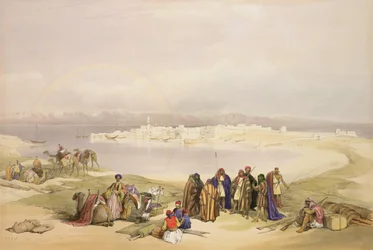 Suez, 11. Februar 1839, Tafel 124 aus Band III von 