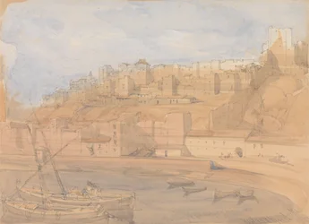 Die Alcazaba vom Mole, Malaga