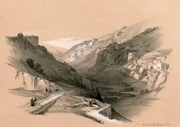 Der untere Teich von Siloah, 1855