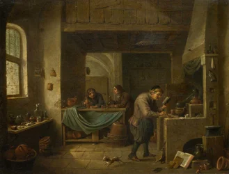 Der Alchemist und sein Schüler