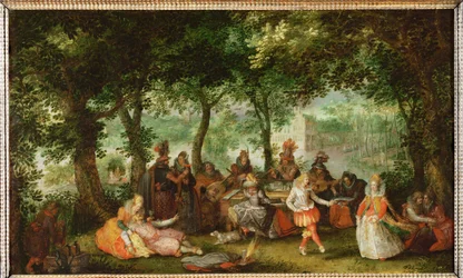Die Party auf dem Land