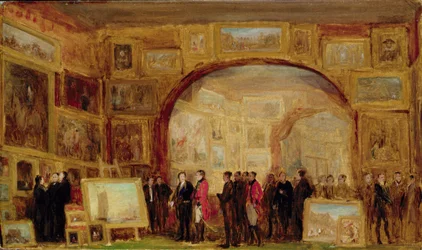 Eine Ausstellung alter Meister in der British Institution