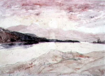 Loch Aline, Argyllshire: Ansicht von Norden mit der Insel Mull