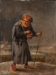 Eine Allegorie der vier Jahreszeiten: Winter