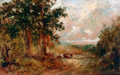 Eine Warwickshire-Gasse