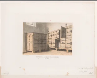 Schränke, 12. Jahrhundert (Schreine in einer Garderobe)