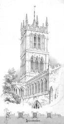 St. Marys, Melton-Mowbray, Leicestershire, ca. 1850er Jahre