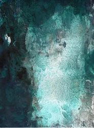 Lebendige Aqua-Tiefen