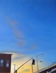 Brooklyn Dämmerung bei der BQE