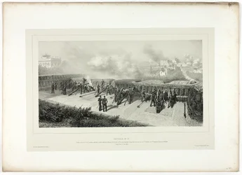 Batterie Nr. 10, aus Souvenirs d’Italie: Expedition nach Rom