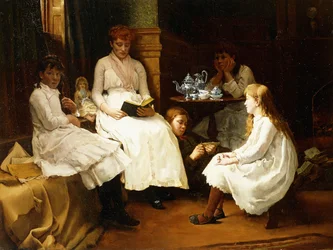 Ein Wintermärchen von Kobolden und Geistern, 1886