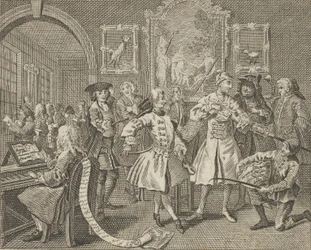 Der Lebenswandel eines Wüstlings, Platte 2