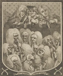 Die Gesellschaft der Bestatter, ca. 1800