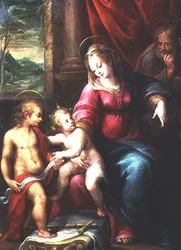 Madonna mit Kind und Johannes dem Täufer