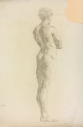 Studie einer männlichen Figur
