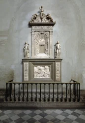 Marmor-Tabernakel von Desiderio da Settignano (ca. 1430-1464)