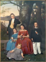 Die Kinder des Neustädter Arztes Karl Krah