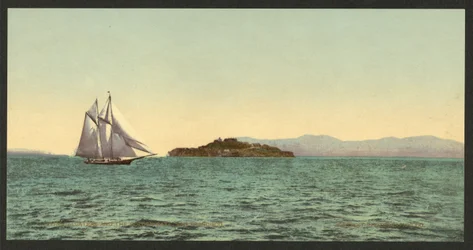 Alcatraz und das Goldene Tor, San Francisco