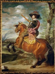 Conde Duque de Olivares zu Pferde