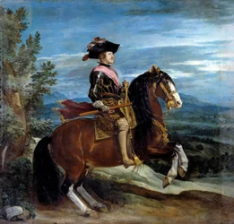 Reiterporträt von König Philipp IV. (1605-1665)