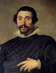 Porträt des Narren Pablo von Valladolid (Detail)