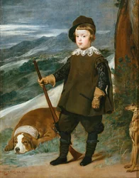 Prinz Balthasar Karl als Jäger